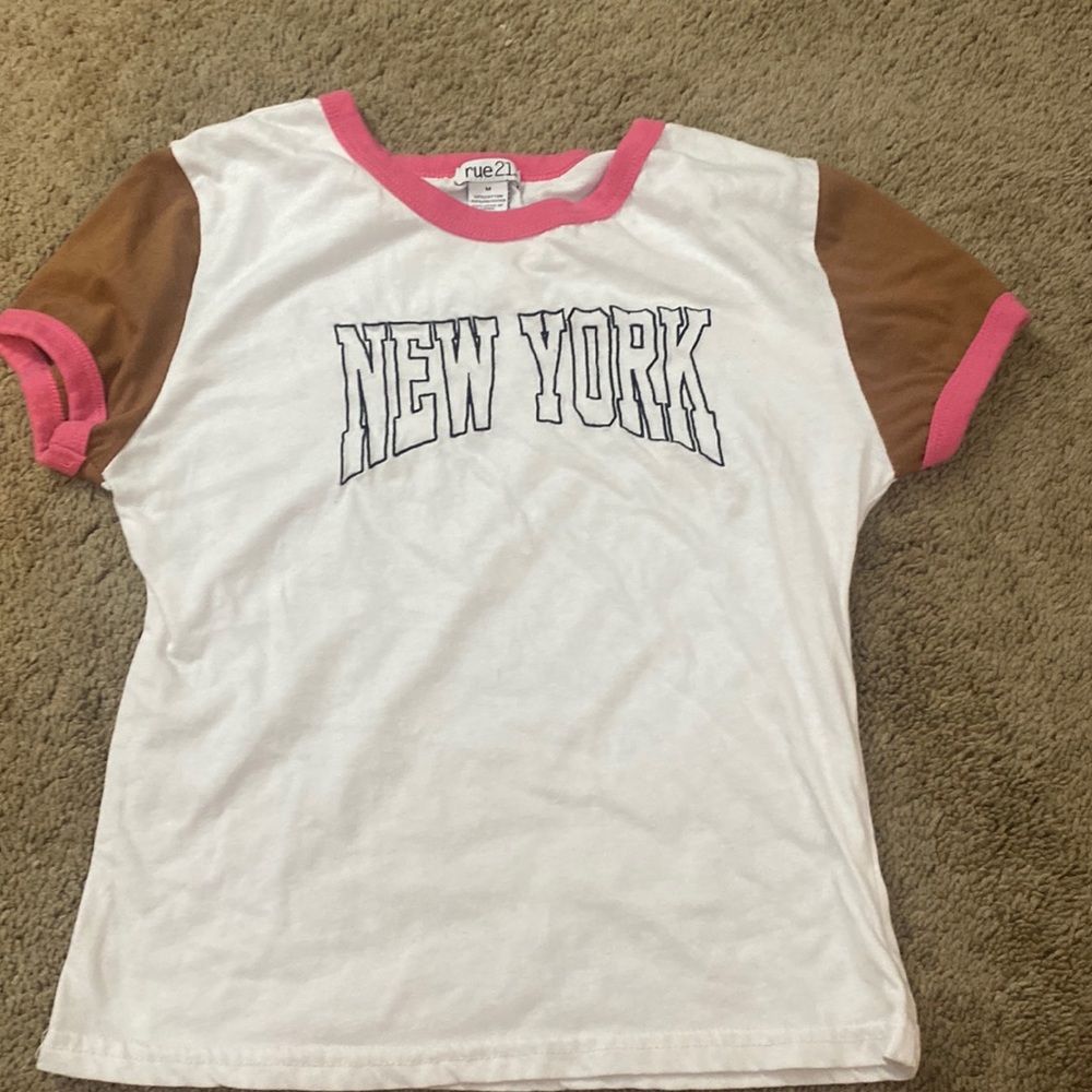 Rue21, New York, baby tee, size medium